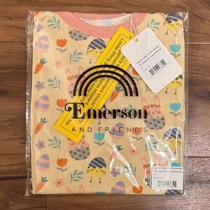 Emerson & Friends NWT Bamboo Easter Pajamas 2T